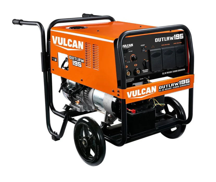VULCAN OUTLAW 195 ENGINE-DRIVEN STICK WELDER/AC GENERATOR WITH CO SECURE TECHNOLOGY